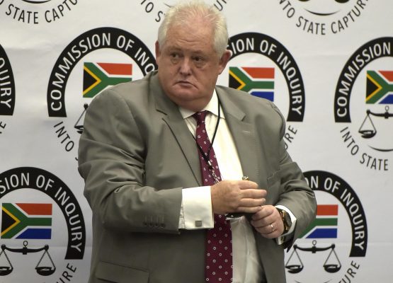 Angelo Agrizzi pictured at the Zondo Commission in January 2019. Image: Neil McCartney/Citizen