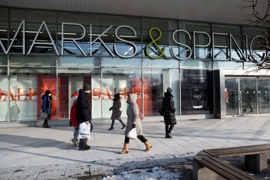 A Marks & Spencer department store in Warsaw, Poland. SA's listed property sector is heavily invested in the Central and Eastern Europe region. Photographer: Piotr Malecki/Bloomberg
