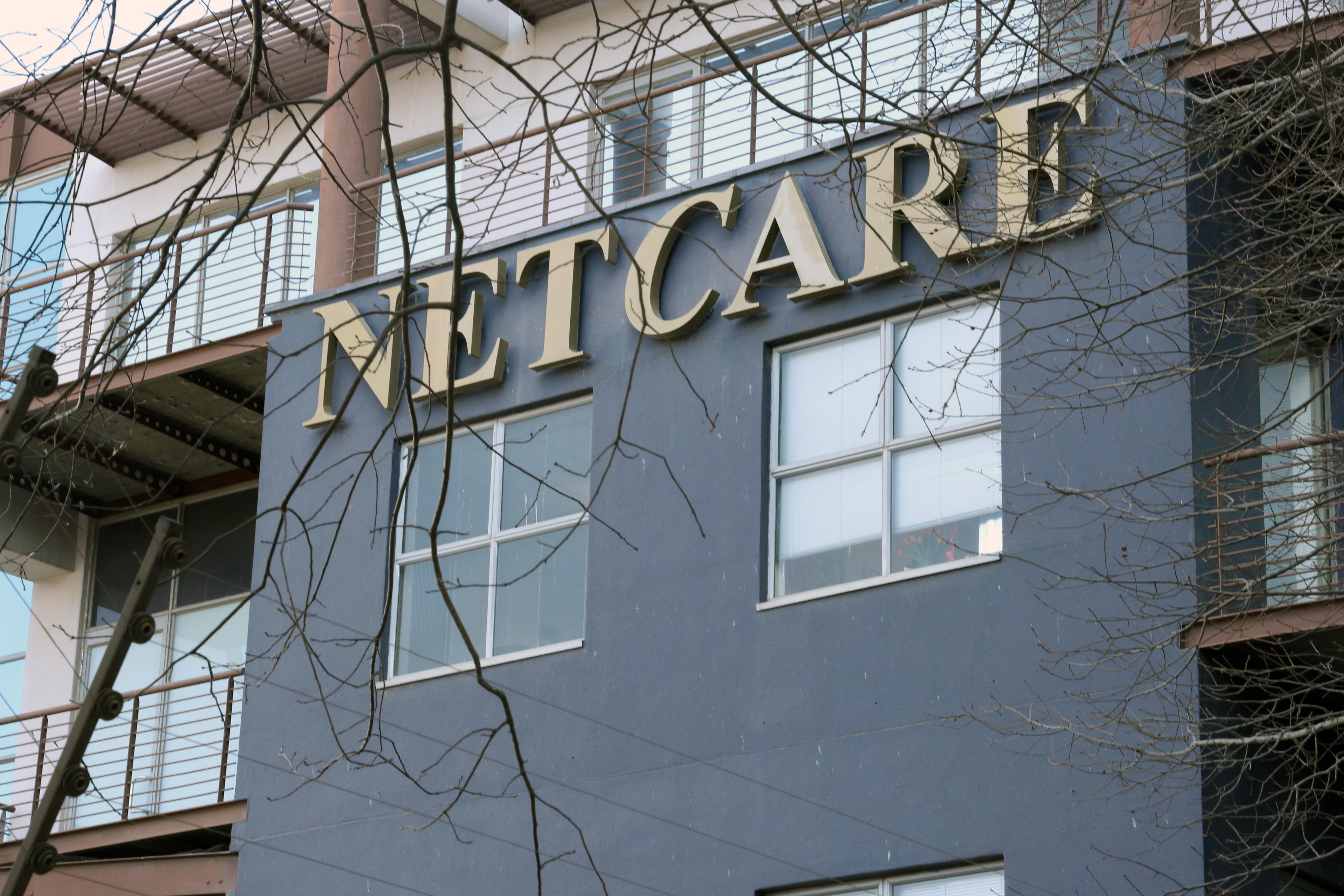 Netcafe Netcare Logo Netcare profit slashed due to UK exit - Moneyweb