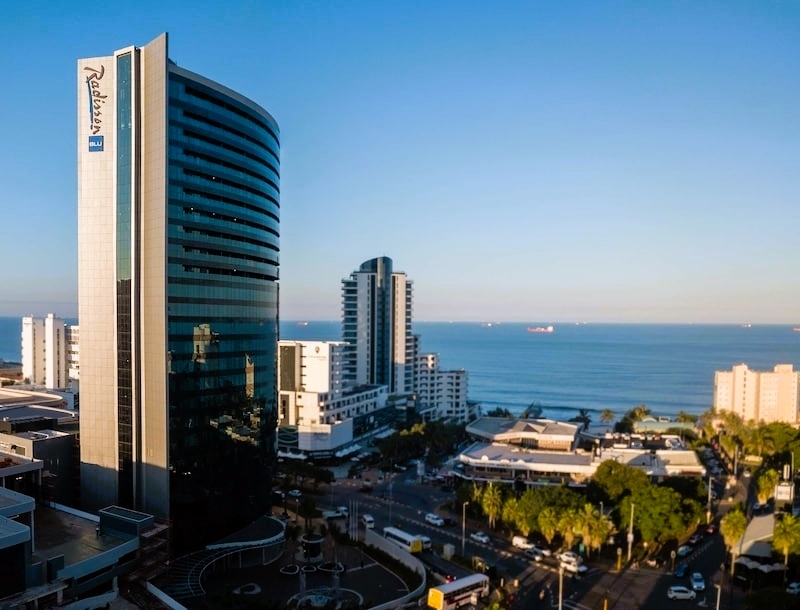 Five-star Radisson Hotel debuts at Vivian Reddy's Oceans Umhlanga mega development - Vimarsana News