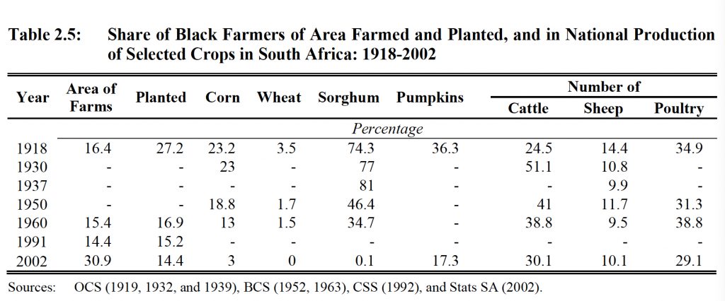 The contribution of black farmers to food security - Moneyweb
