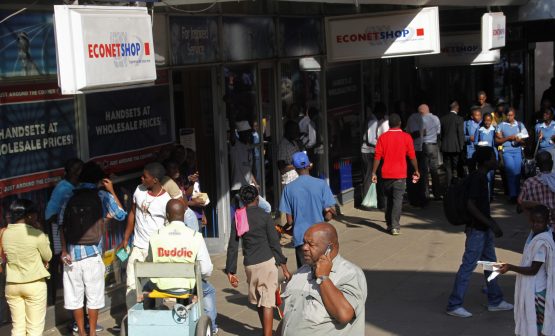 Econet is relying on diesel generators, and says it is becoming 'uneconomical' to guarantee services as power crisis looms. Picture: Philimon Bulawayo, Reuters 