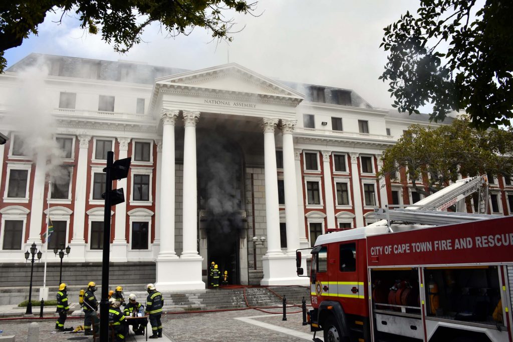 New blaze at parliament brought under control – officials - Vimarsana News