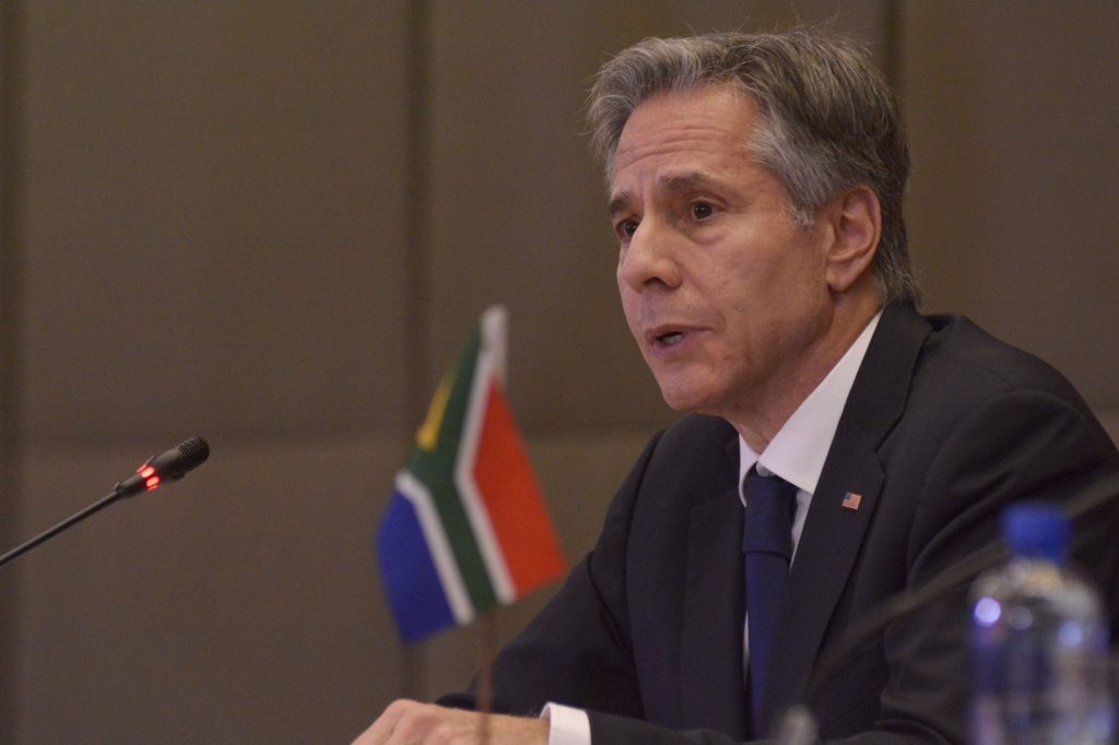 SA plans talks with Blinken, envoy on Russia arms - Vimarsana News