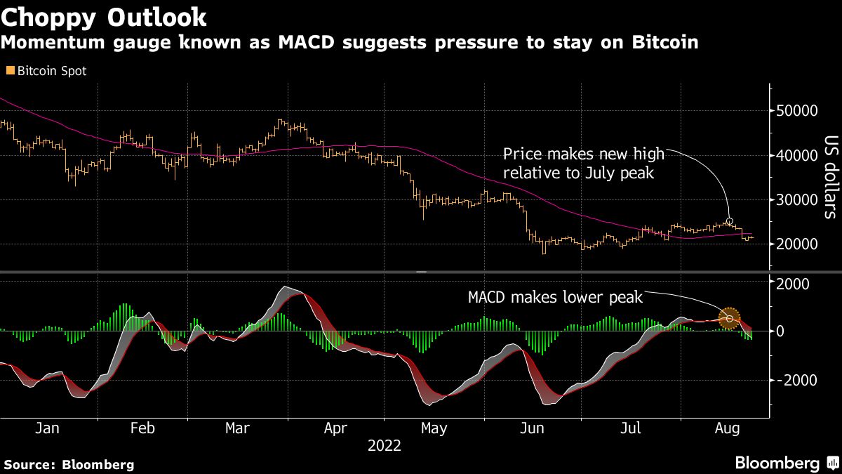 Bitcoin nurses losses as momentum gauge flashes price warning - Moneyweb