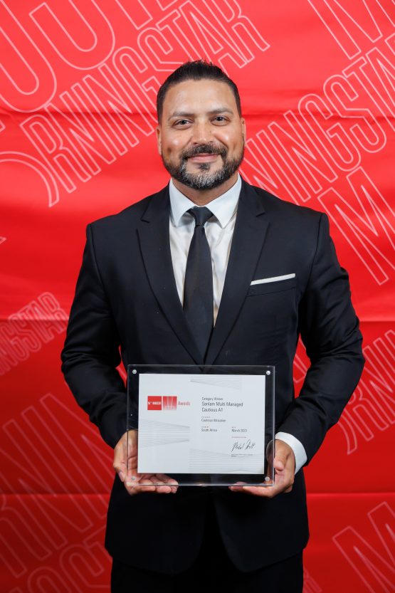 Luke McMahon de Sanlam. Image : Magma Media
