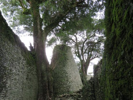 Great Zimbabwe, previously called Zimbabwe Ruins, a World Heritage Site that isn’t easy for locals never mind tourists to find. Image: Cathy Buckle