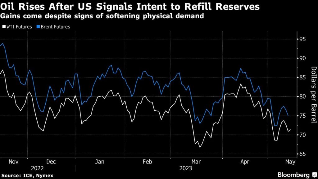 Oil holds two-day drop as demand concerns offset SPR refill plan - Moneyweb
