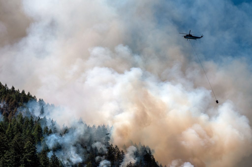 Hundreds of fires are out of control in Canada’s worst-ever season ...