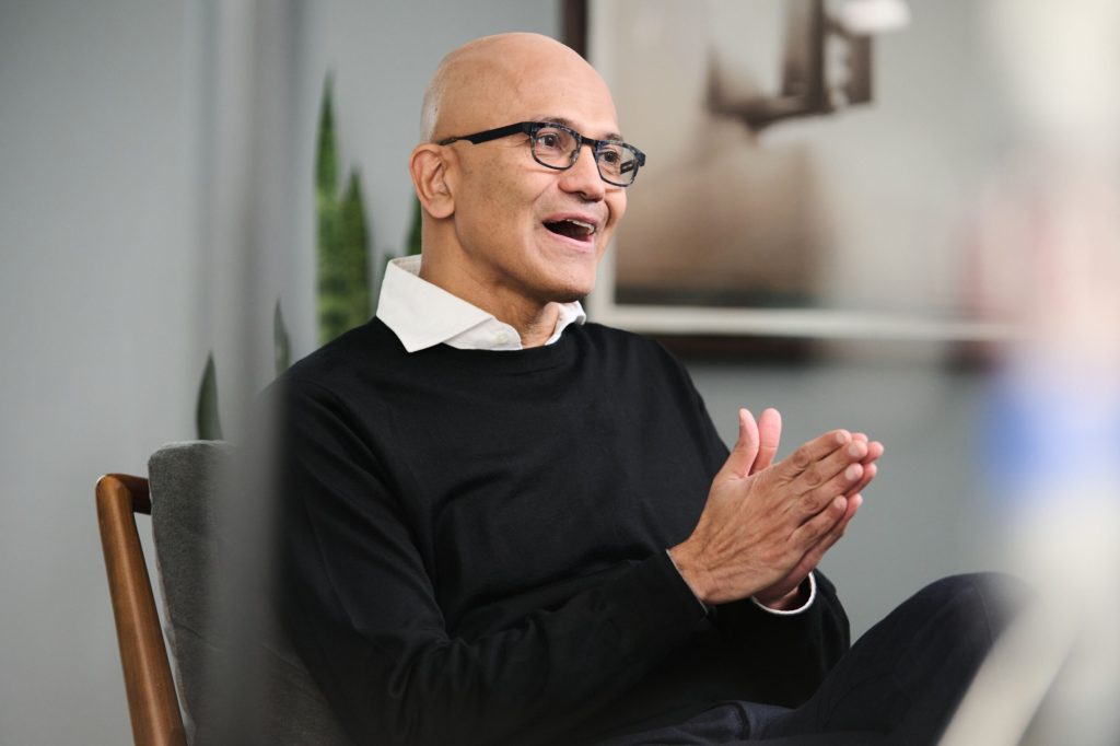 Microsoft CEO says AI is a tidal wave as big as the internet - Vimarsana News