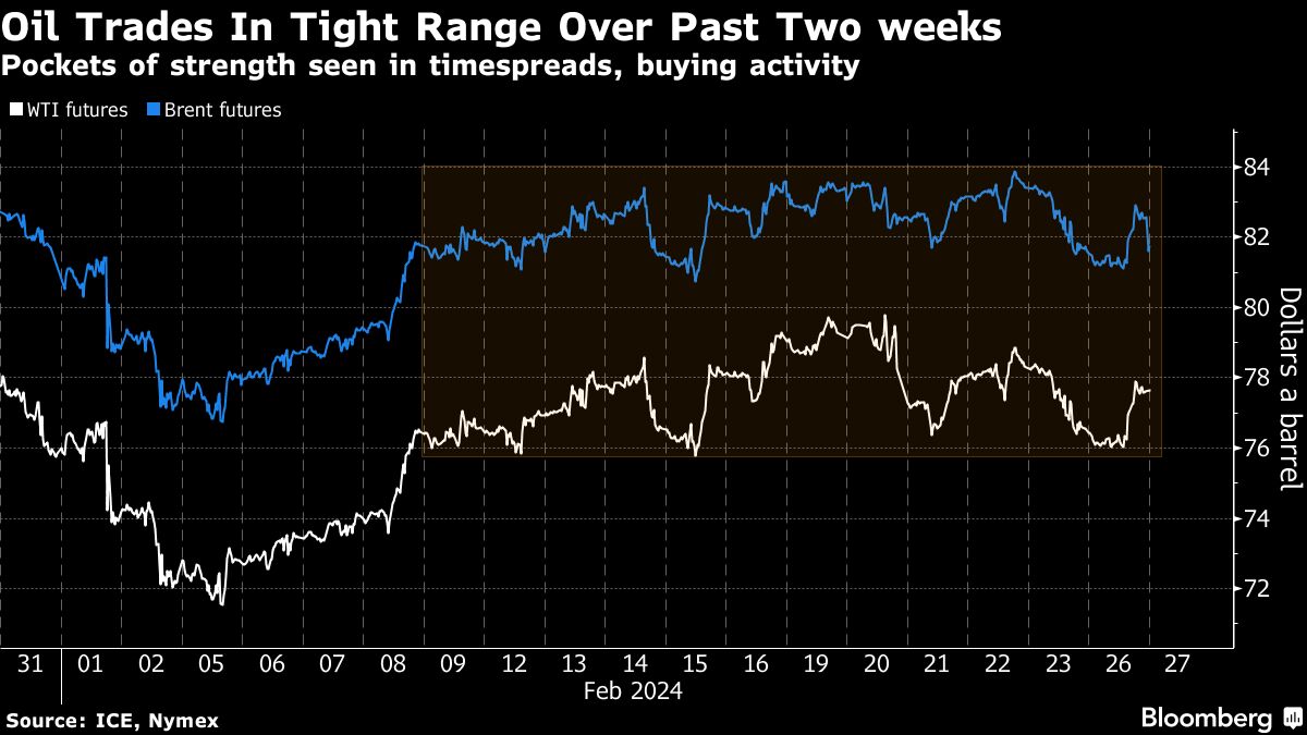 Oil steadies with pockets of strength across physical markets - Moneyweb