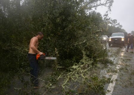 Raging storms pushed disaster damages above $100bn in 2023