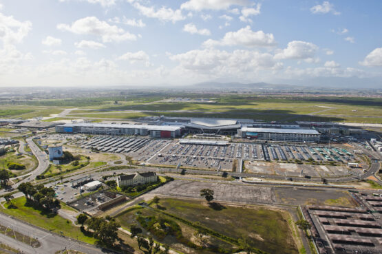 An aerial view of the current Cape Town International Airport. Image: Acsa