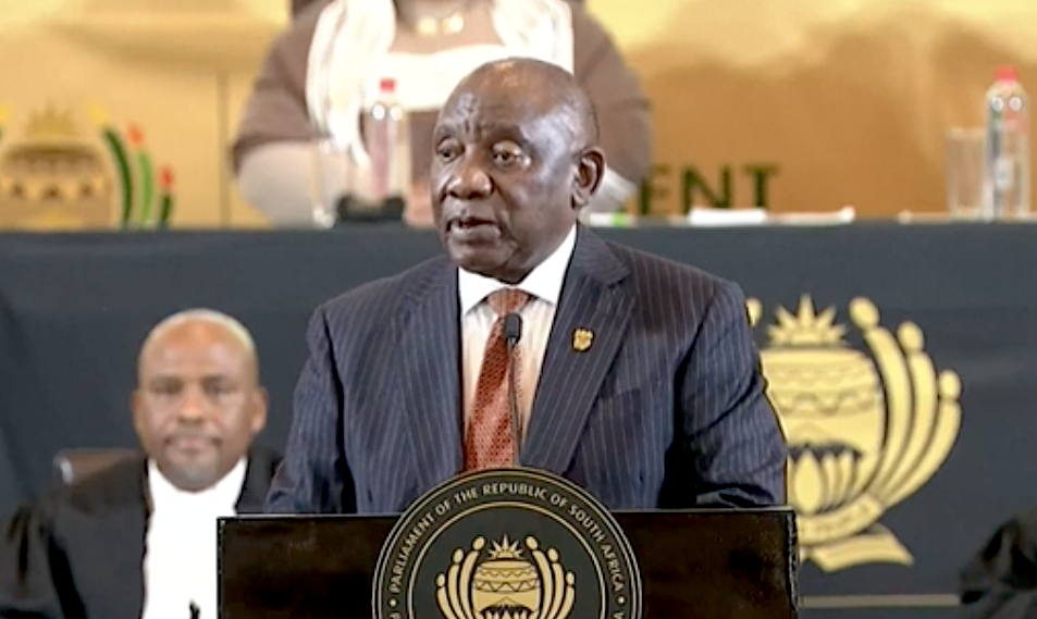 Watch Ramaphosa Delivers Gnu Opening Of Parliament Address Moneyweb