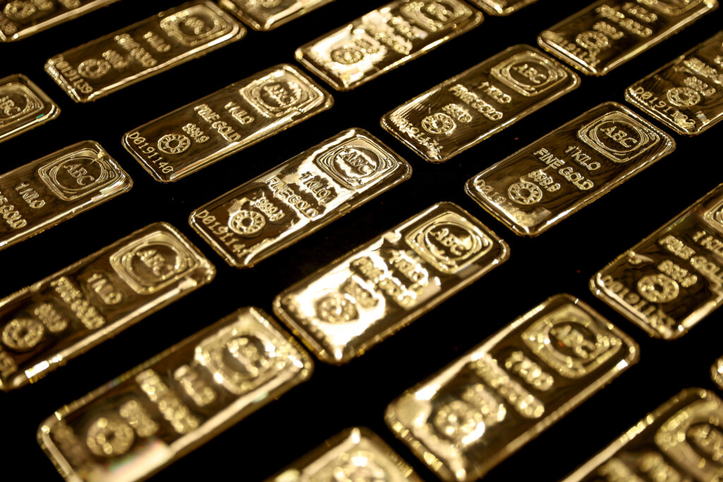 Gold steady near record high as traders digest Fed rate views - Moneyweb