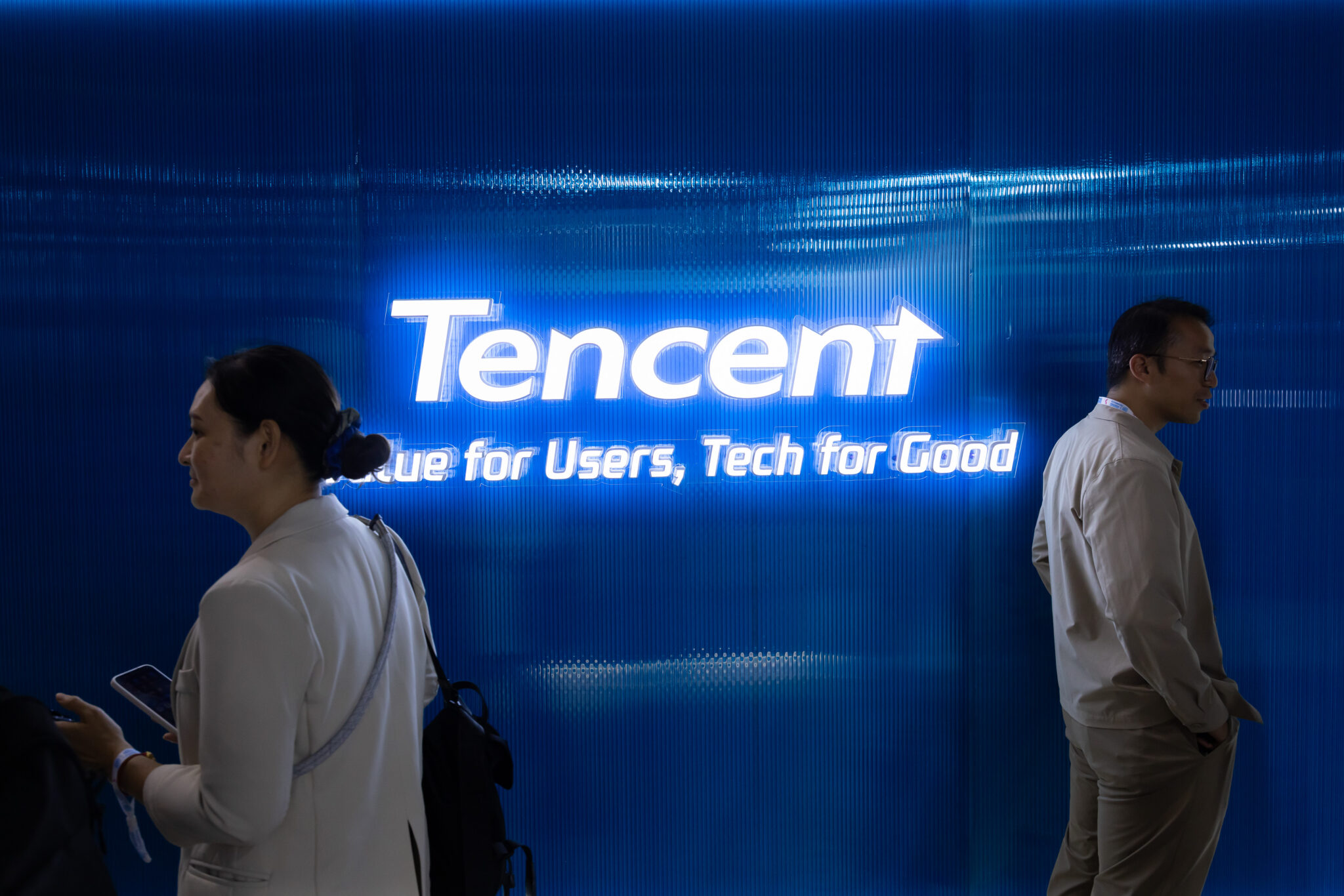 Tencent AI spending key after Magnificent 7 rout