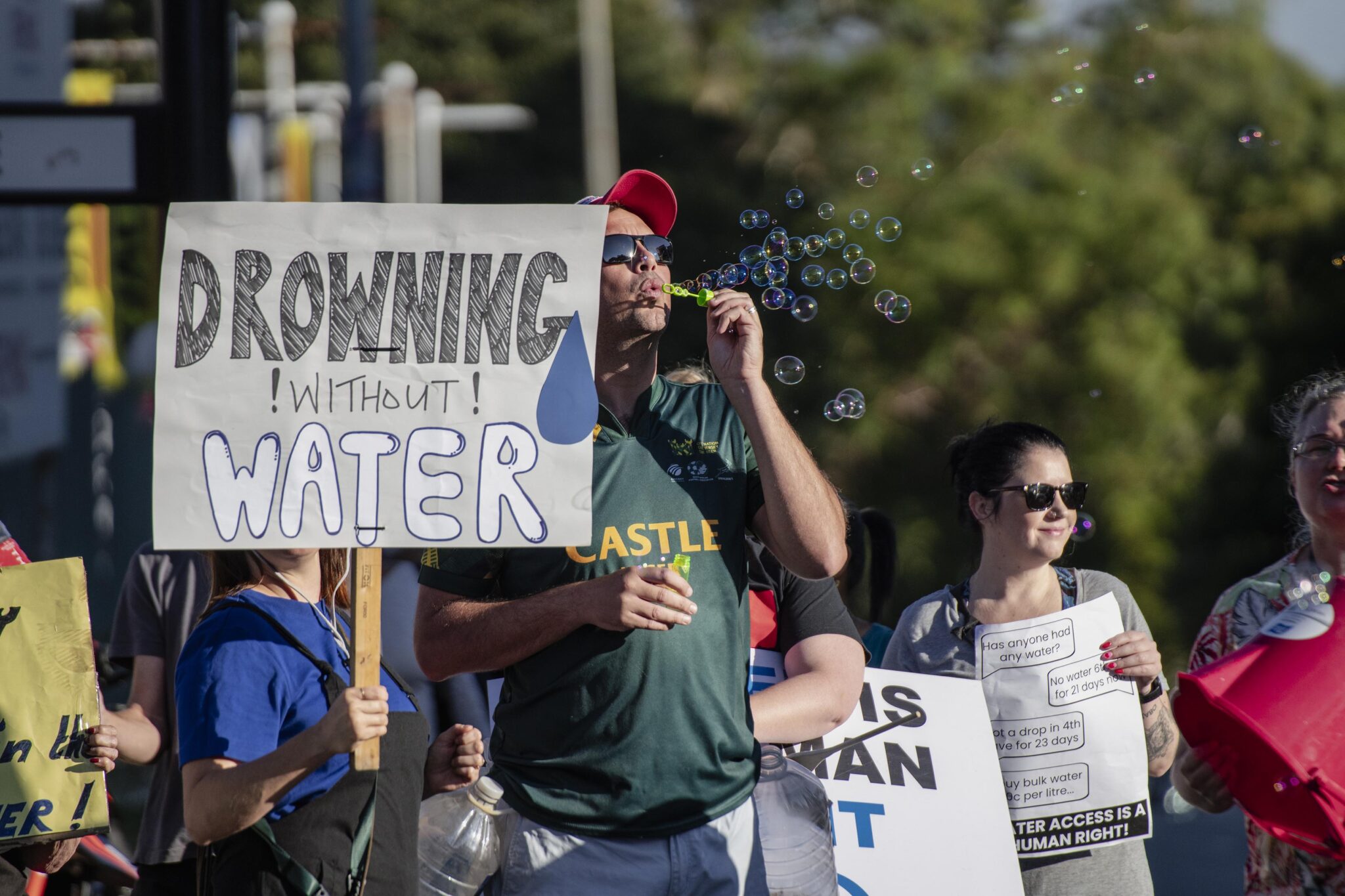 ‘I haven’t had water for 24 days’ protester tells Joburg mayor - Moneyweb