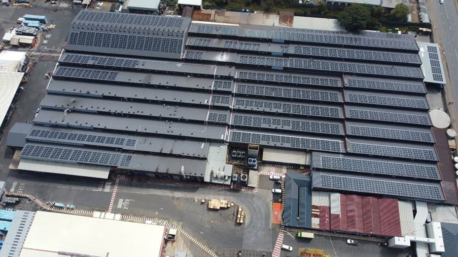 Tiger Brands switches on solar power at 7 factories