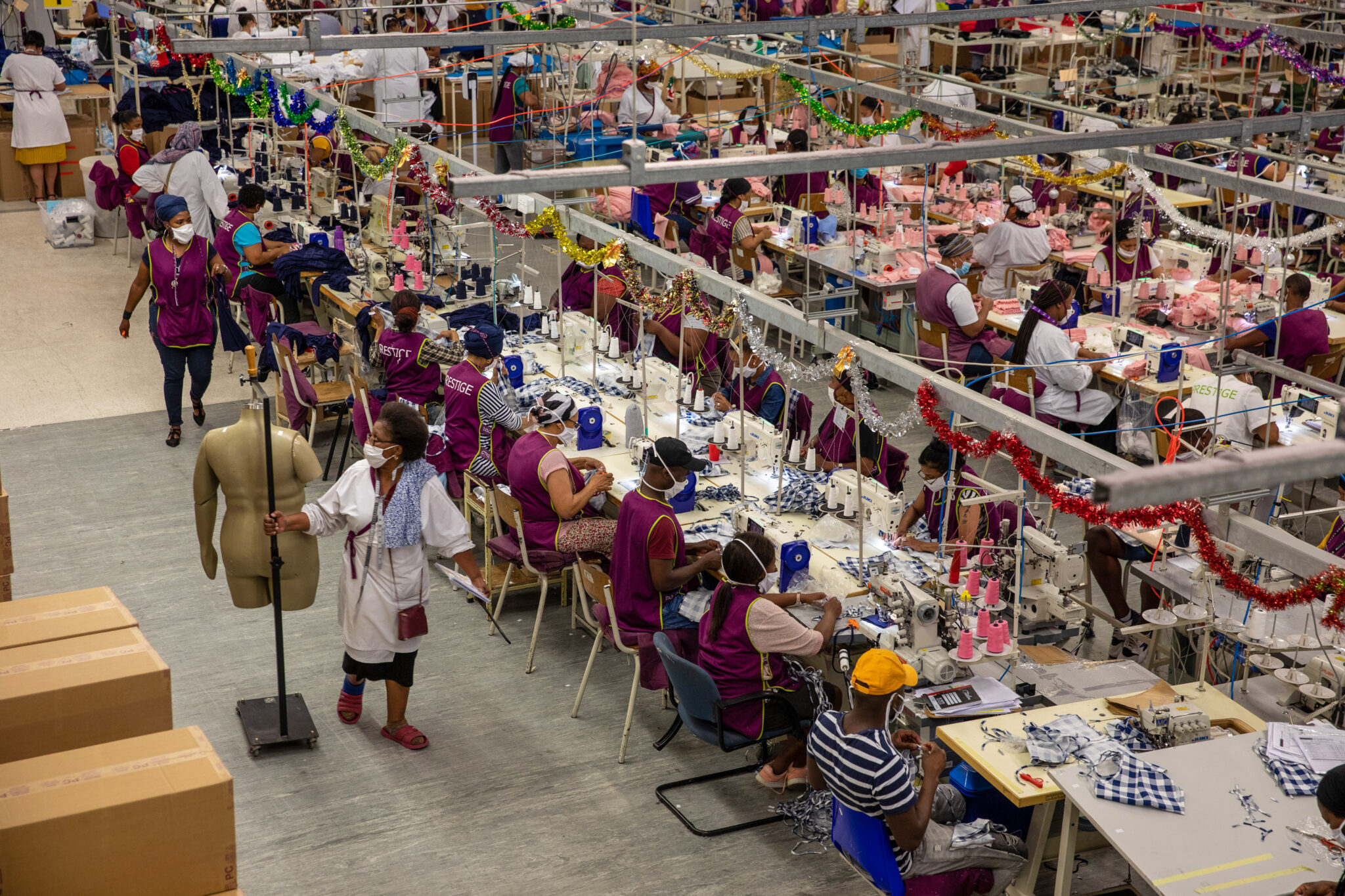 South Africa factory sentiment hits seven-month low on war fears