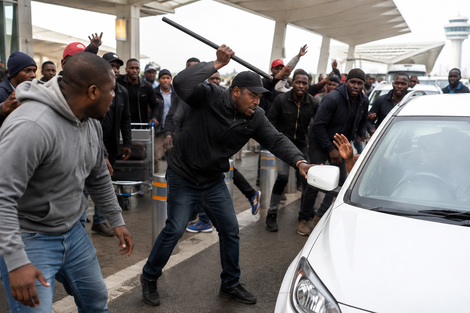 CT airport e-hailing crisis erupts amid violence and intimidation