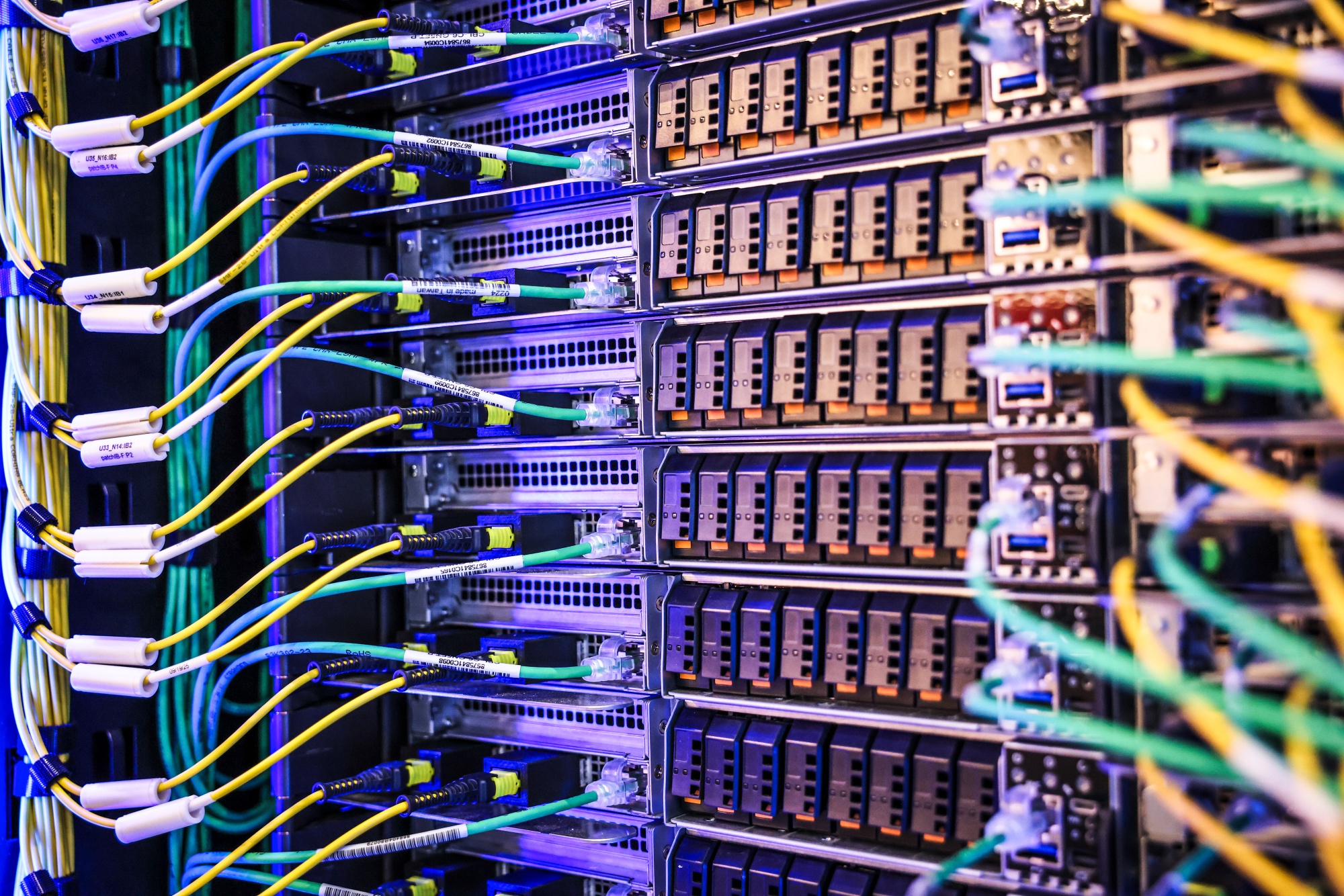 Companies led by Microsoft Corp, Alphabet’s Google, Amazon.com, Meta Platforms and Oracle Corp are investing trillions of dollars in data centres to quench AI’s demand for resources. Images: Angel Garcia/Bloomberg
